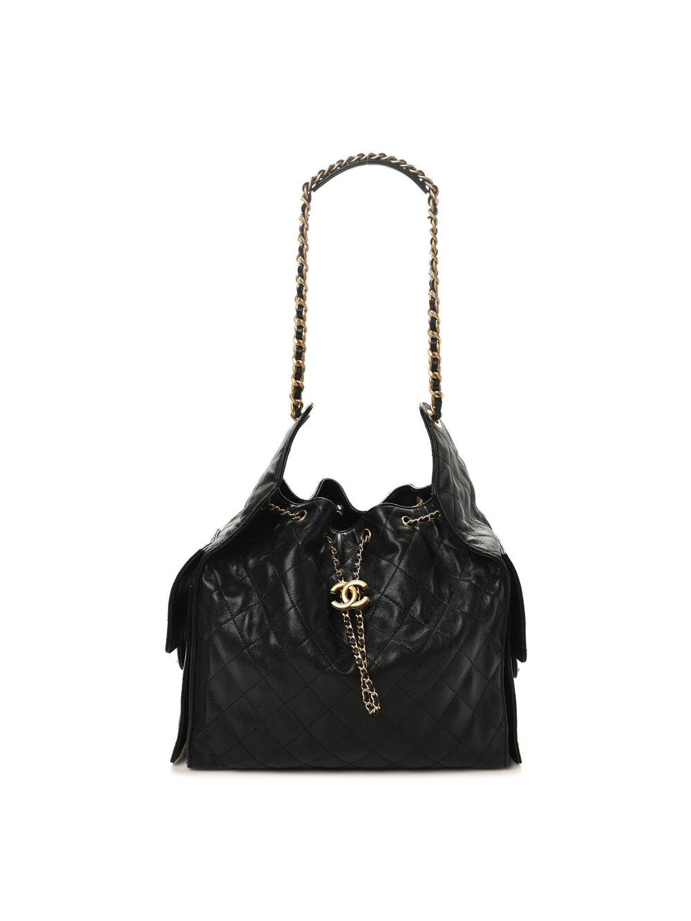 Caviar Quilted Medium Chanel 25 Handbag #284948C75B